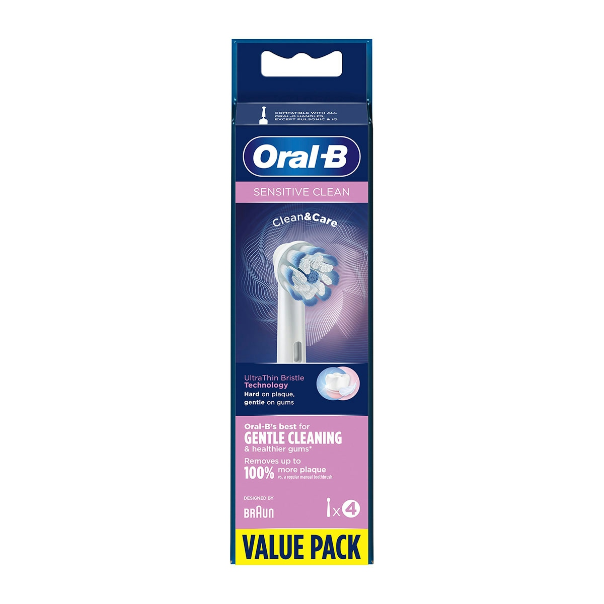 Recambio sensitive clean ORAL B 4 uds