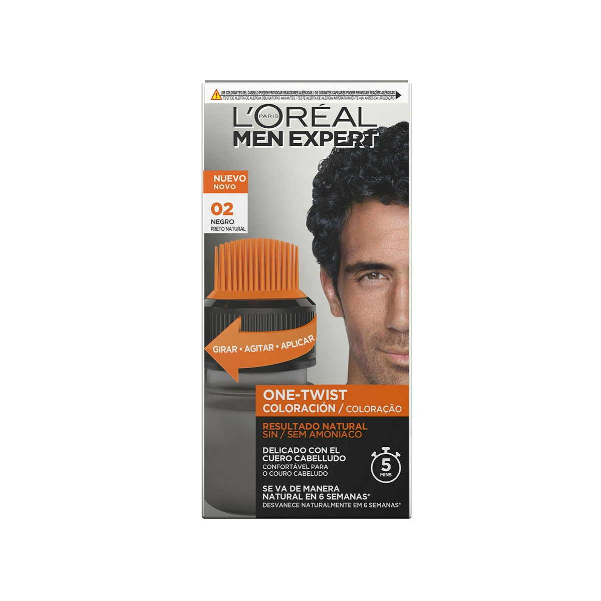 Tinte Excell One Twist 2 Negro L'OREAL 1 ud