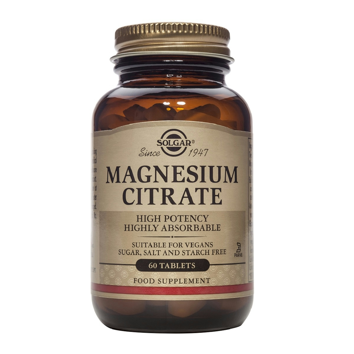 Citrato de Magnesio - 60 comprimidos