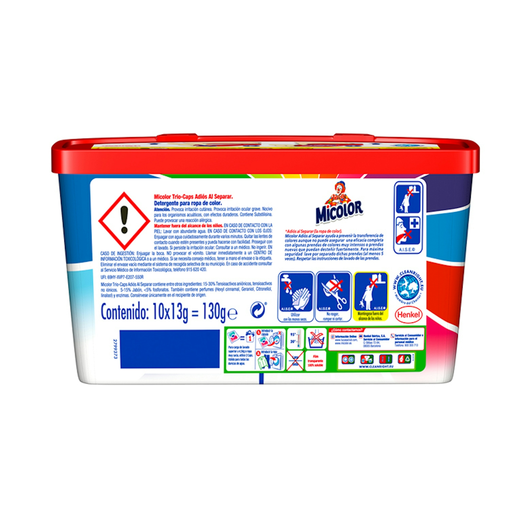 Detergente Micolor 10 Lavados