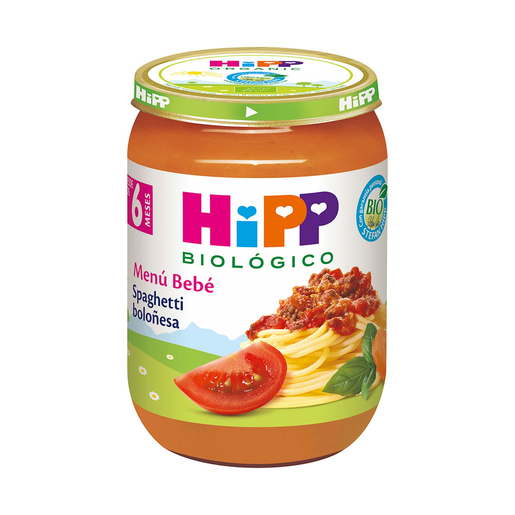Spaghetti Boloñesa HIPP 190 gr
