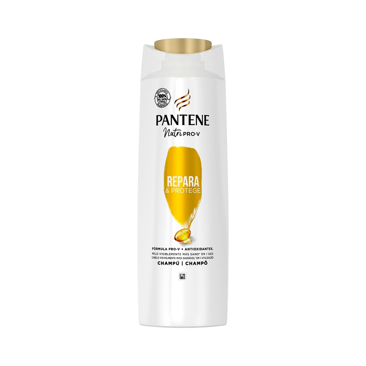 Pantene Champú Repara & Protege Nutri Pro-V, fórmula Pro-V + antioxidantes, para cabello débil y dañado, 340ML