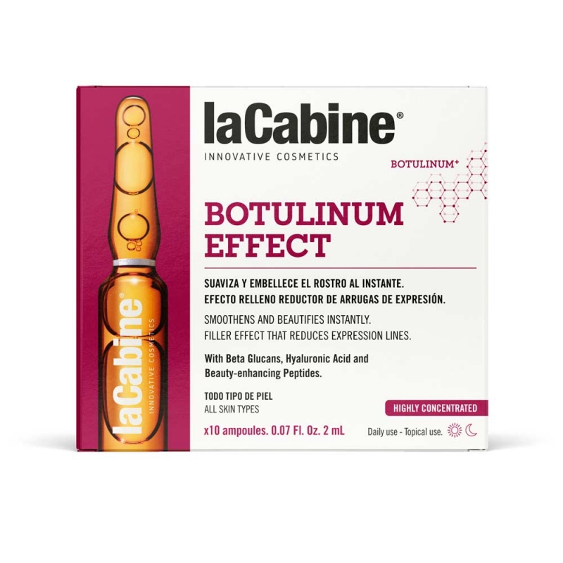 Ampollas Faciales Botulinum Effect LA CABINE 10X2 ml