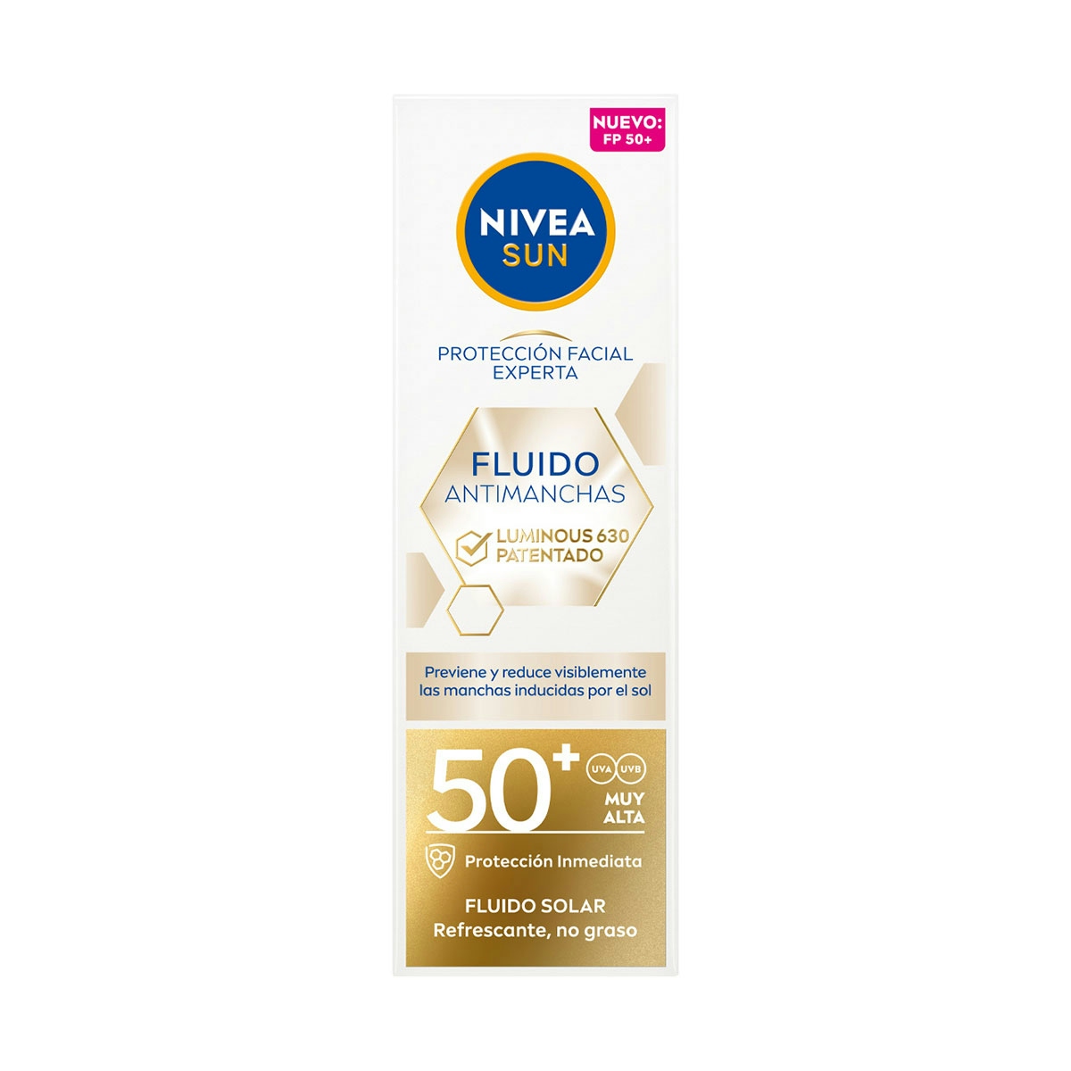 Protección Facial Antimanchas Luminous Fp50 NIVEA 40Ml