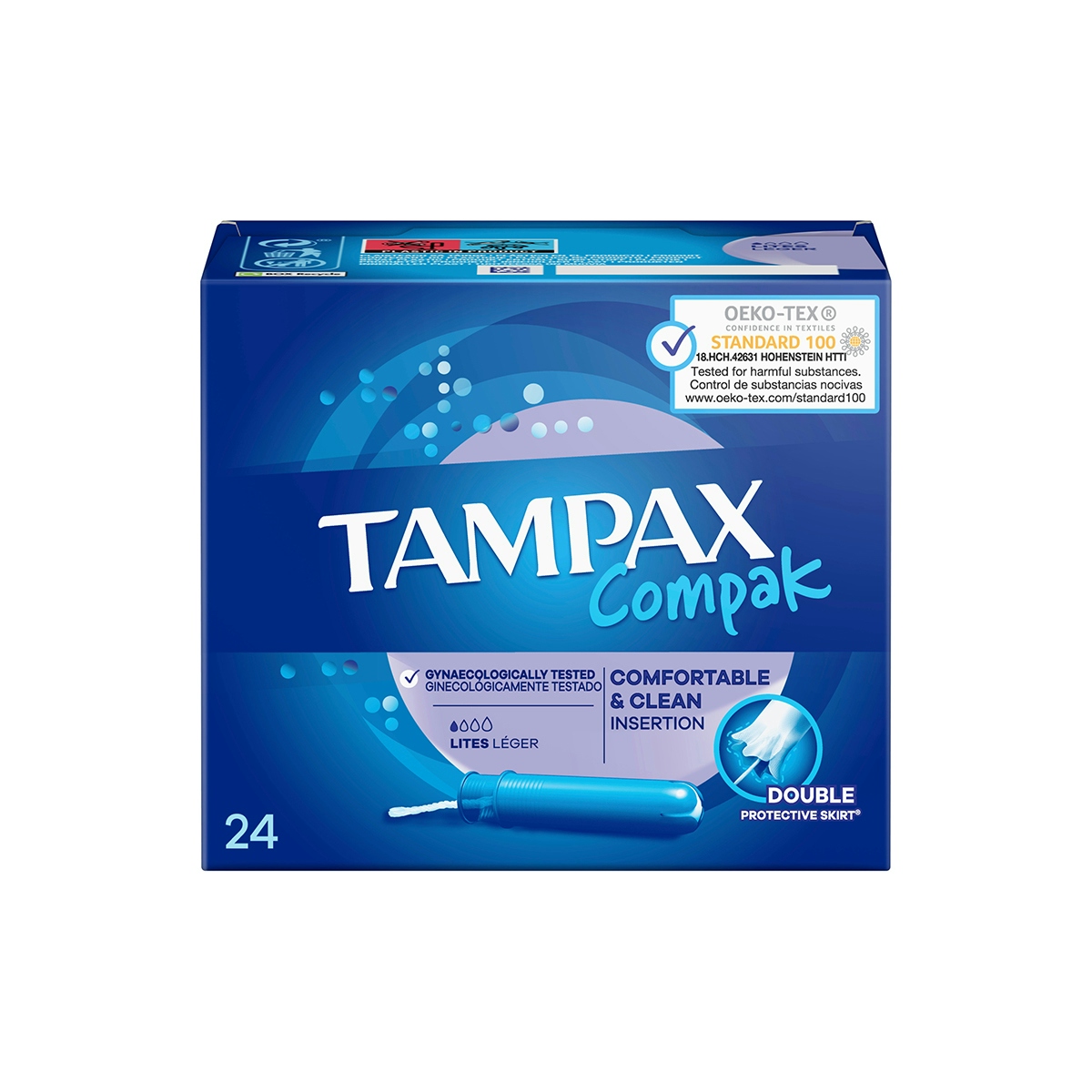 Tampones Compak Ligero Tampax 24 Uds Tampones Compak Ligero Tampax 24 Uds 0