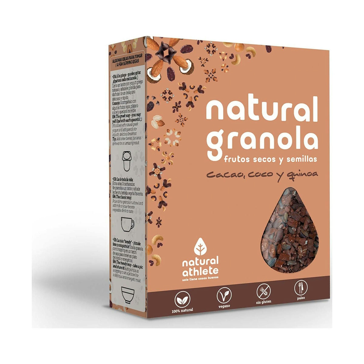 Granola de cacao y quinoa Bio 325 gr