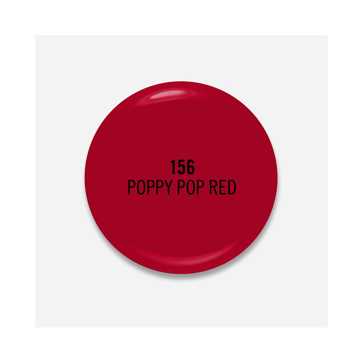 Esmalte de uñas 156 Poppy Pop Red Rimmel K&F