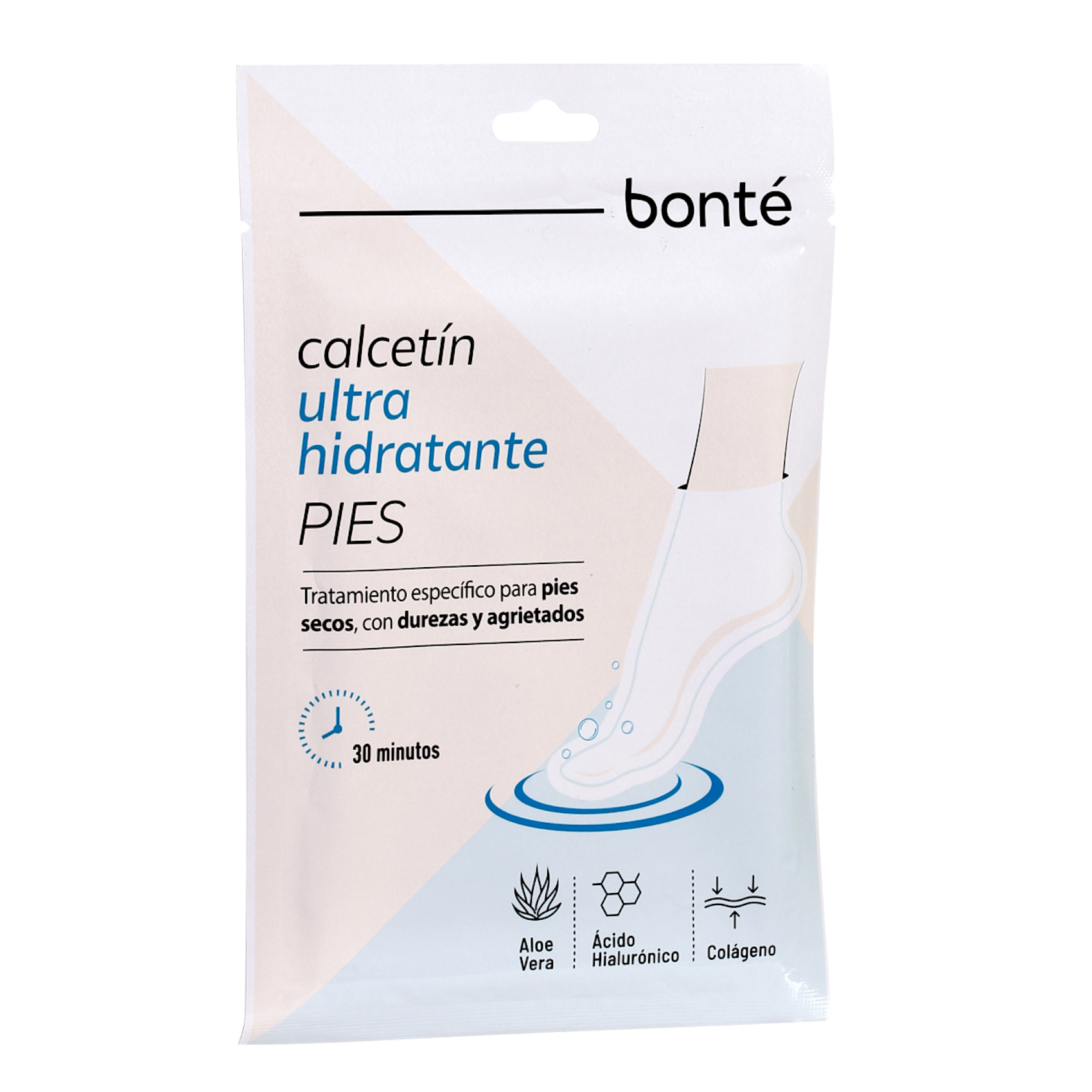 Calcetin ultrahidratante para pies 2 uds.