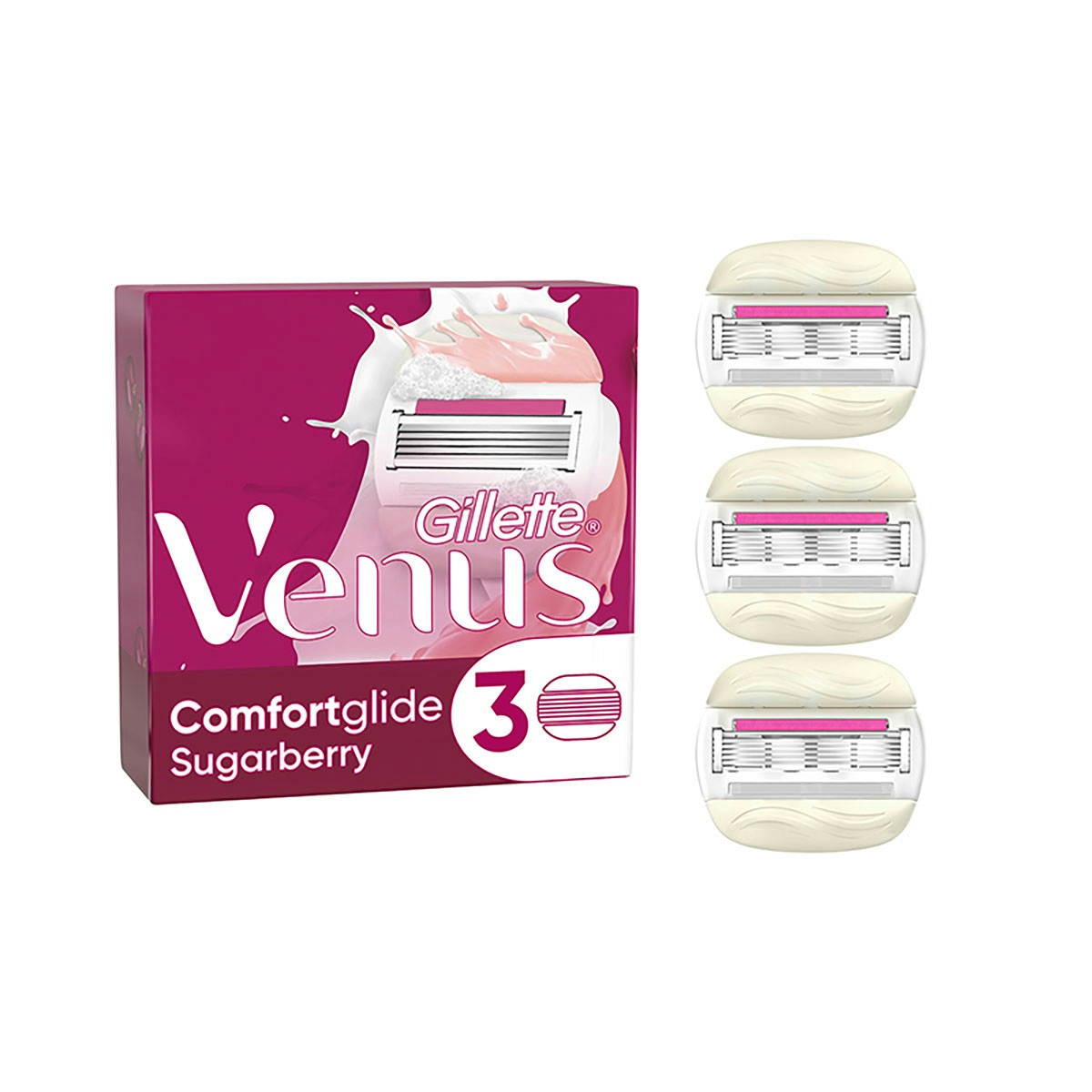 Recambios Maquinilla Venus Comfortglide Sugarberry 3 Uds Recambios Maquinilla Venus Comfortglide Sugarberry 3 Uds 0