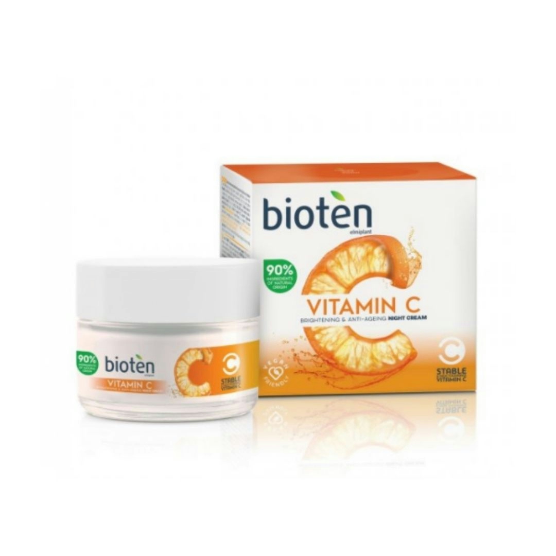 Crema facial de noche con Vitamina C BIOTEN 50ml