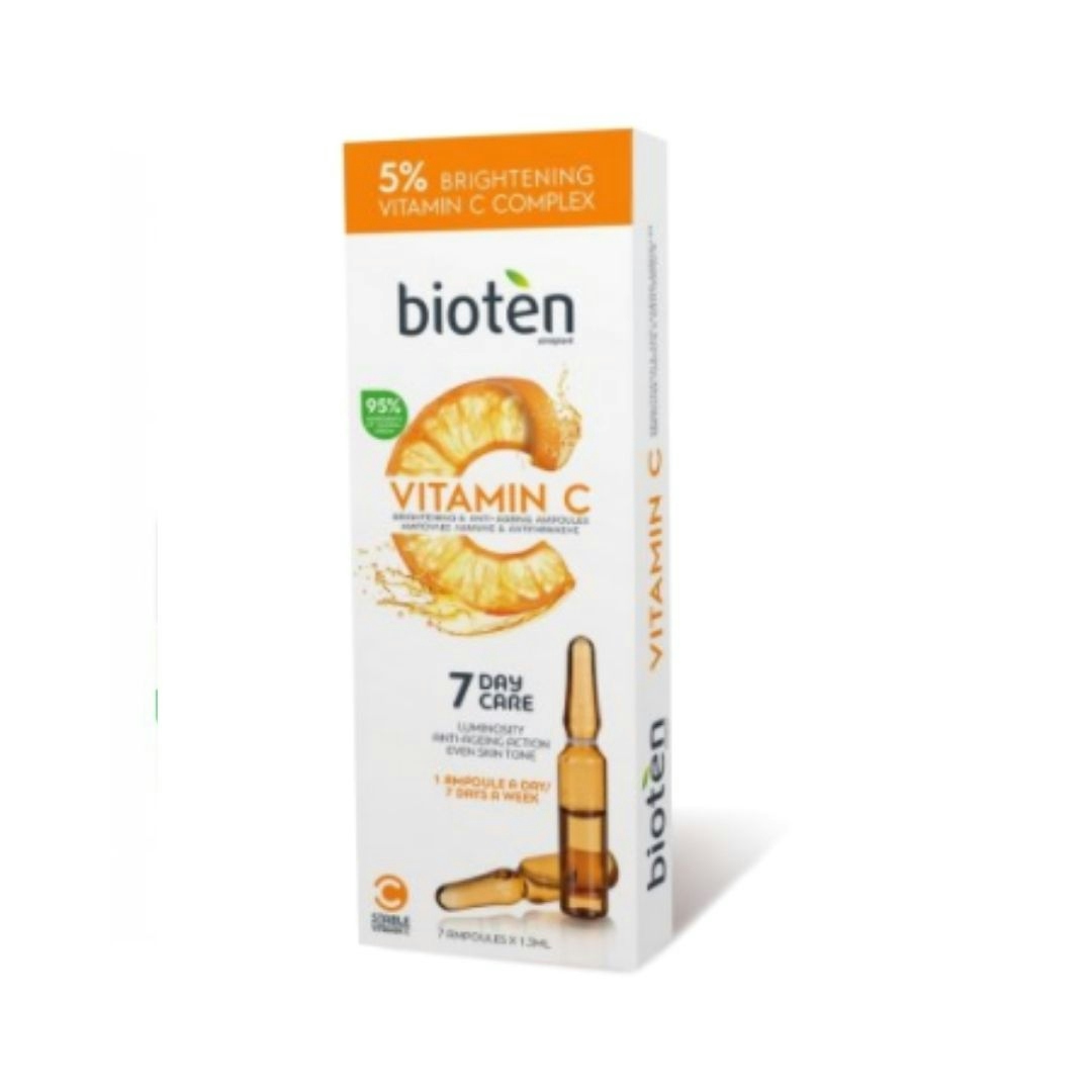 Ampollas faciales tratamiento en 7 días con Vitamina C BIOTEN 7uds x 2ml