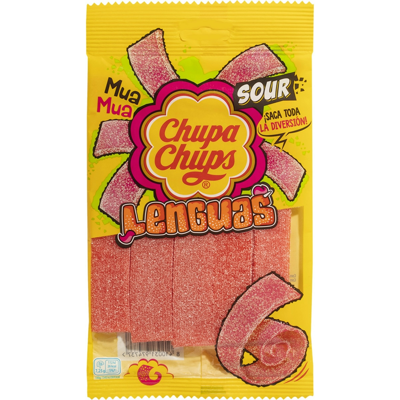 Gominolas lenguas bolsa Chupa Chups 145 g 0