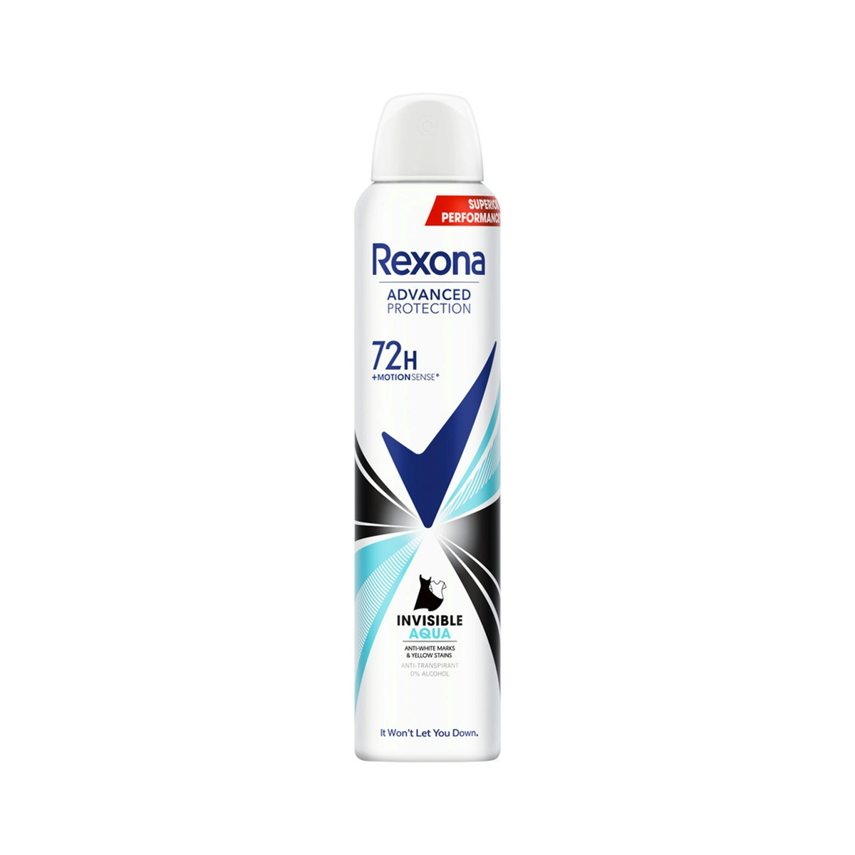 Desodorante Spray Mujer Advance Invisible Aqua Rexona 200 ml