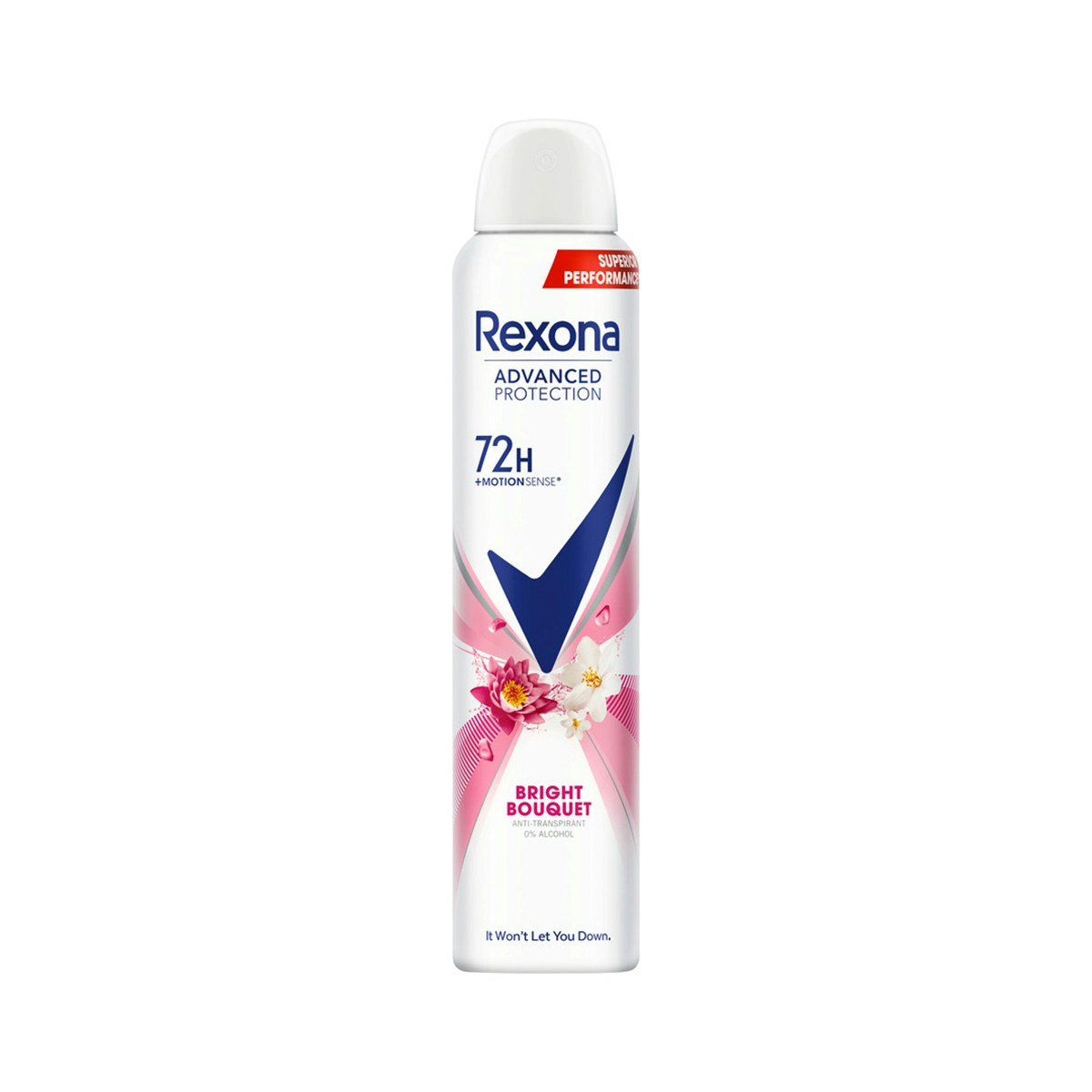 Desodorante Spray Mujer Advance Bright Bouquet Rexona 200 ml