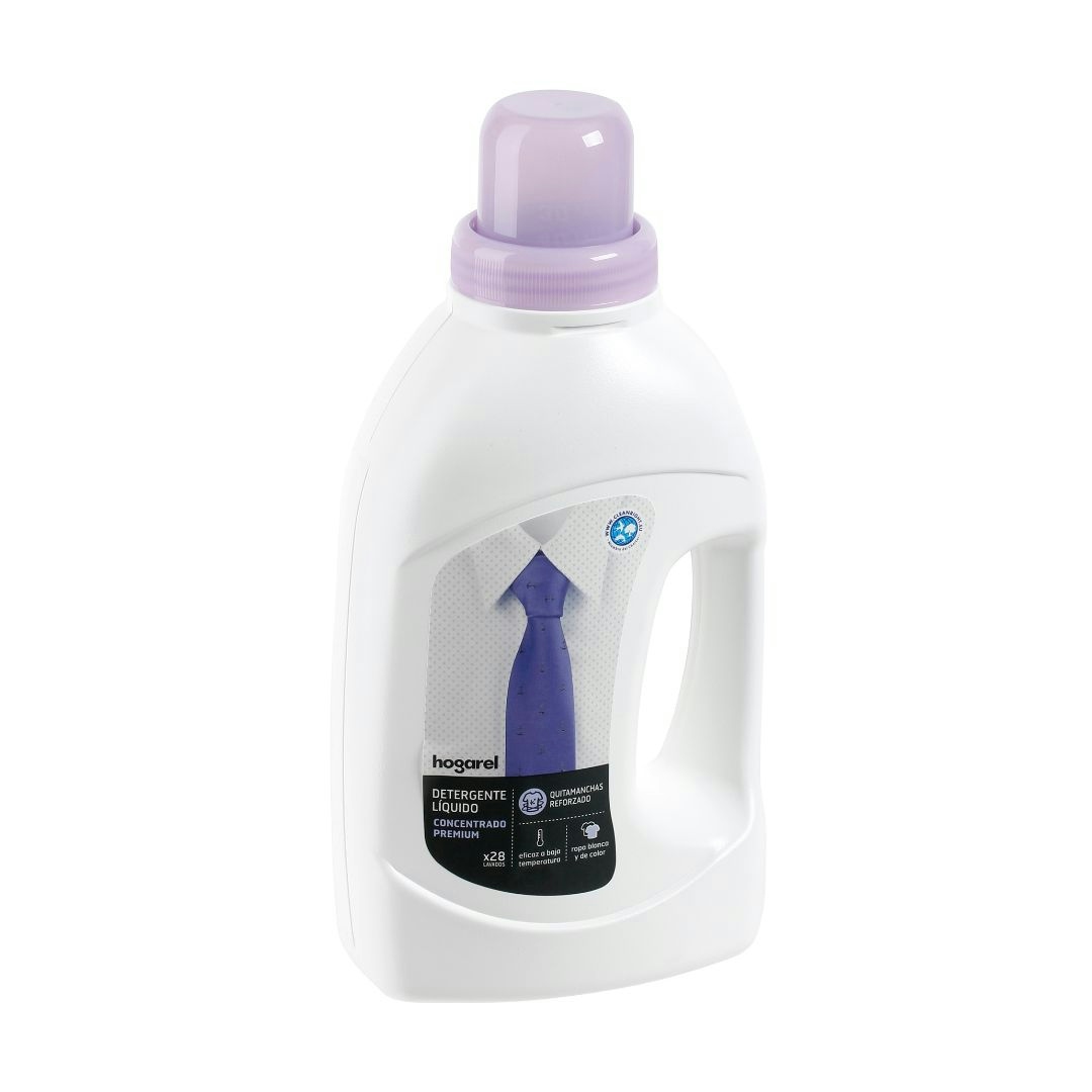 Detergente Liquido Superconcentrado Hogarel 980 Ml 28 lavados