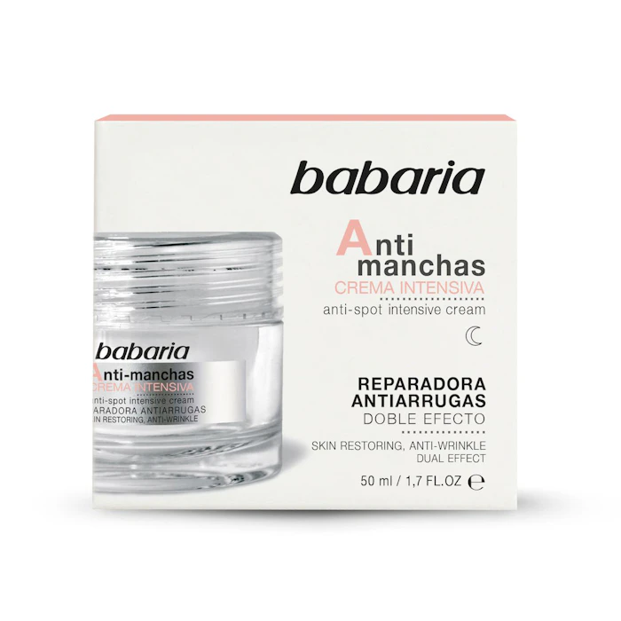 Crema Facial Intensiva Antimanchas Doble Efecto Babaria 50Ml