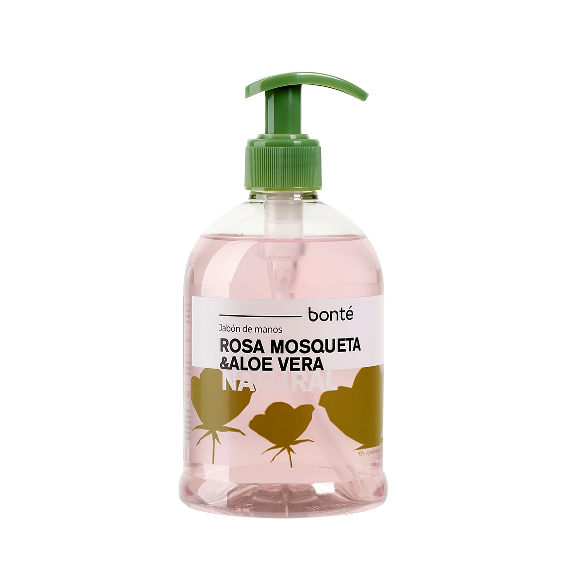 Jabón De Manos Líquido Naturals Rosa Mosqueta Bonté 500Ml