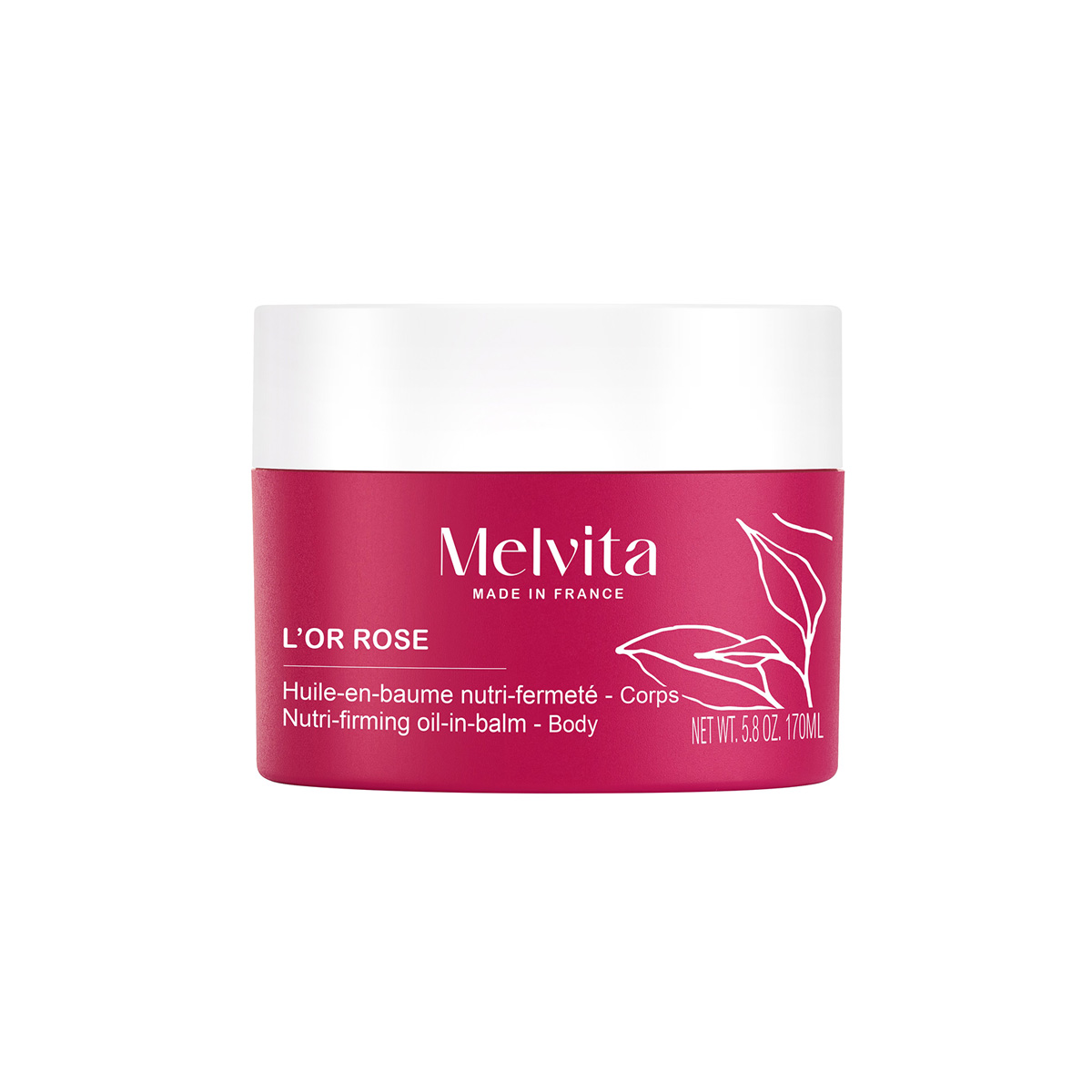 Imagen de Bálsamo Reafirmante L'Or Rose Melvita 170Ml