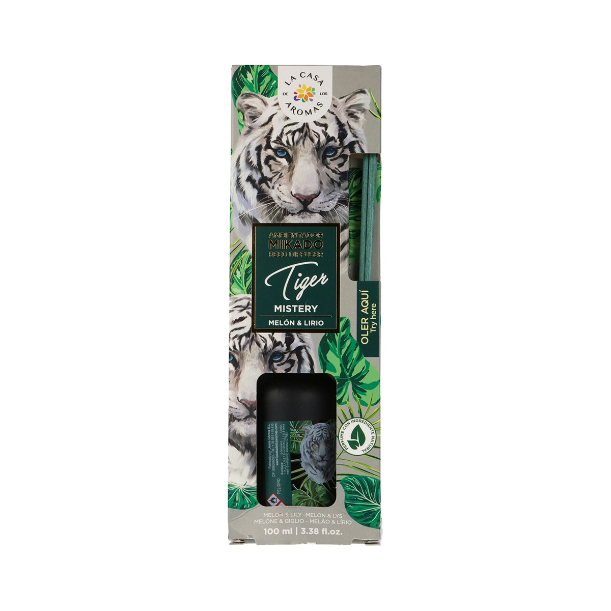 Mikado Ambientador Wild Safari Tigre 100 ml