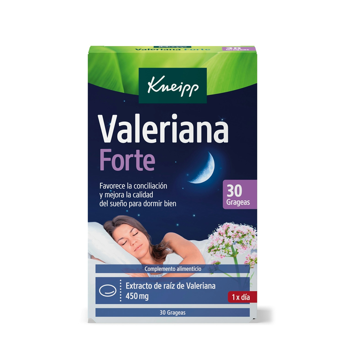 Kneipp Valeriana Forte 450Mg 30 Grageas Kneipp Valeriana Forte 450Mg 30 Grageas 0