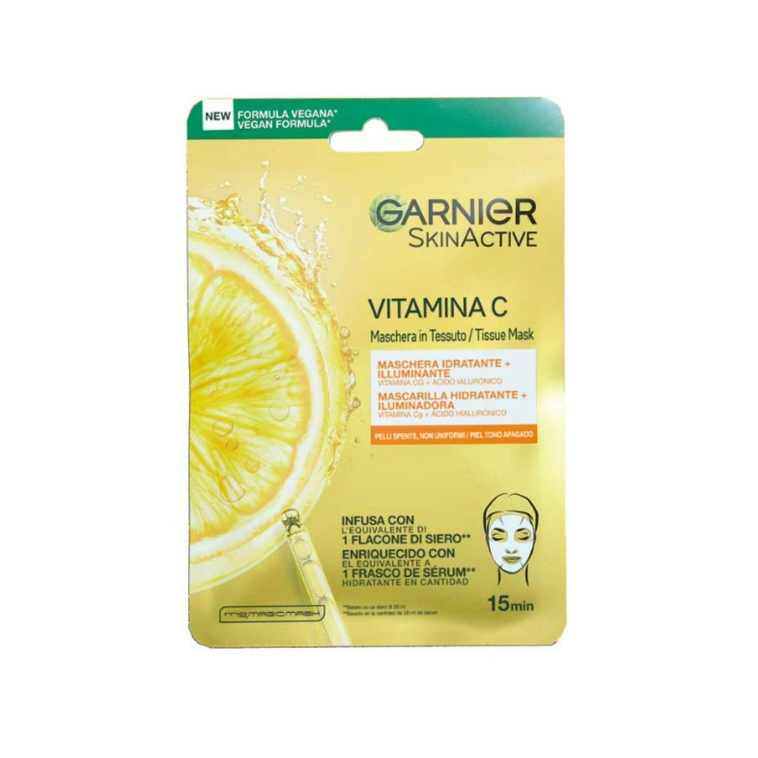 Mascarilla Facial Vitamina C Garnier 1 ud