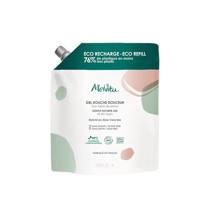 Gel De Ducha Suave Ecológico Melvita 1 Lt
