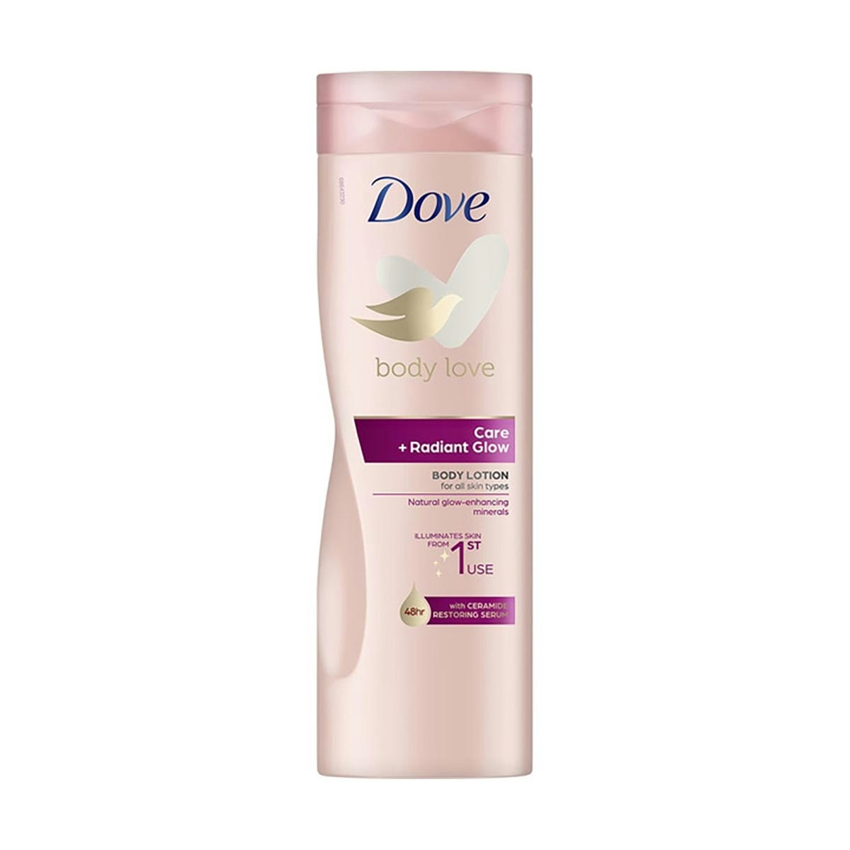 Dove lotion care and glow 400 Ml