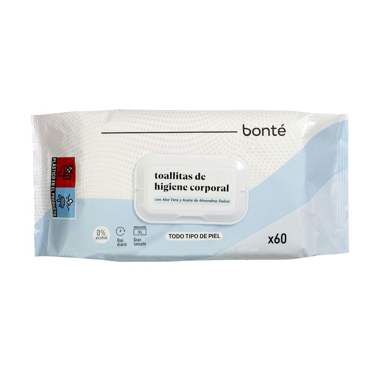 Toallitas Higiene Adulto Bonté 60 Uds Toallitas Higiene Adulto Bonté 60 Uds 0