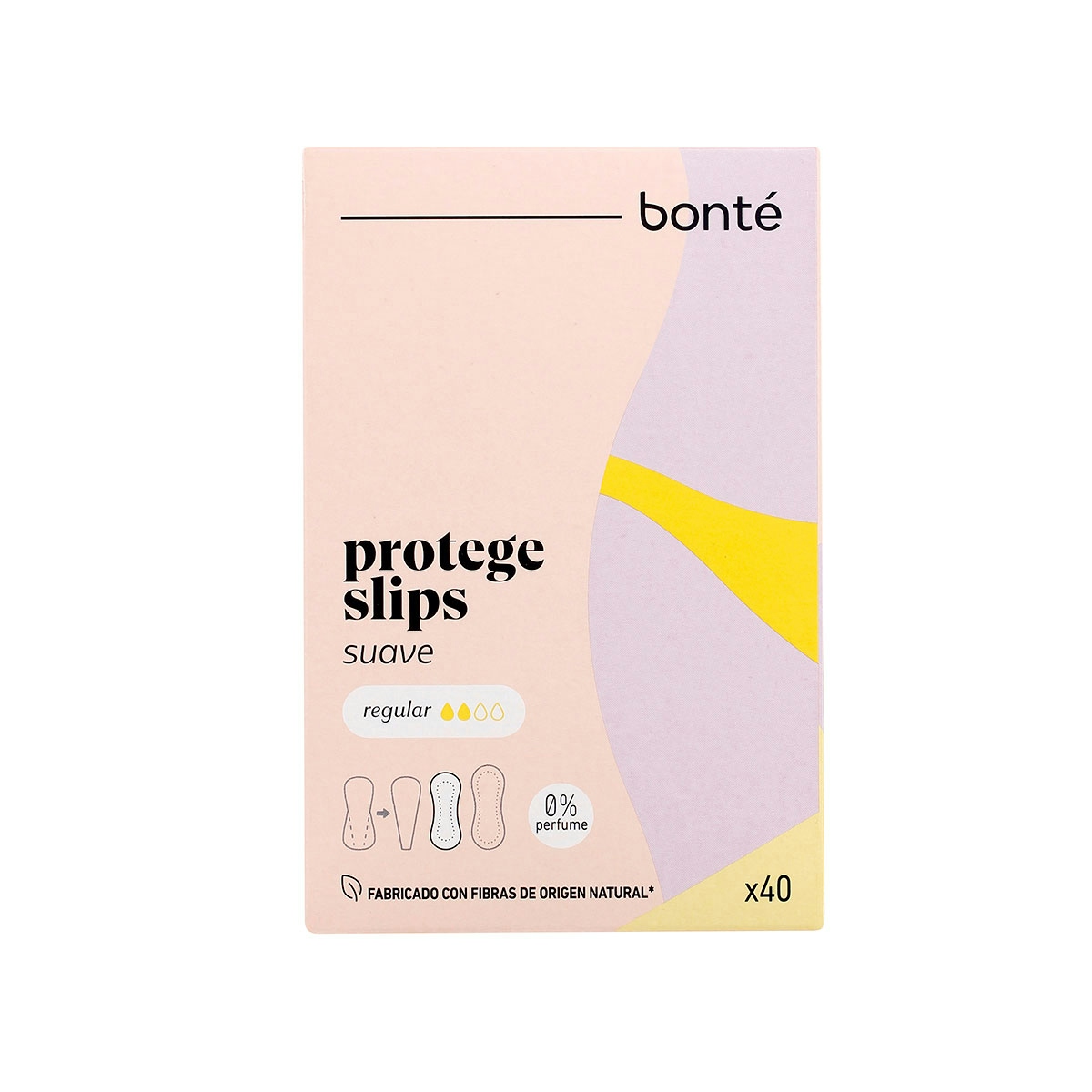 Protegeslips Normal Suave Bonté 40 Uds Protegeslips Normal Suave Bonté 40 Uds 0