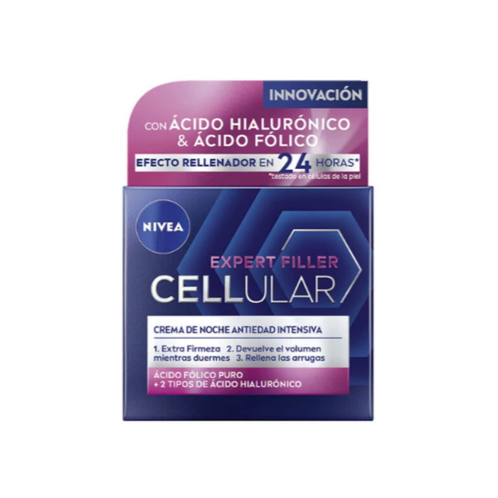 Crema De Noche Antiedad Expert Filler Cellular Nivea 50Ml