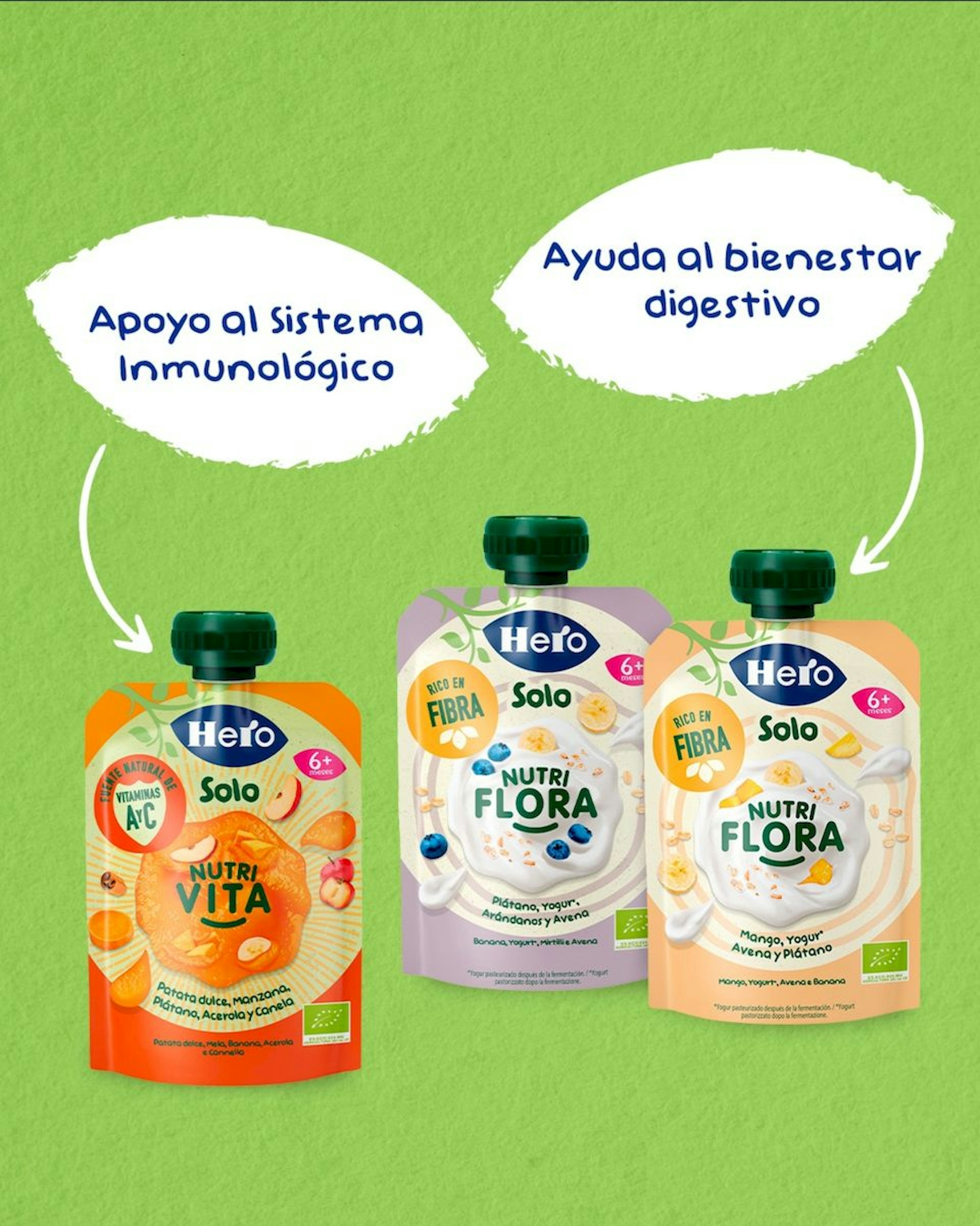 Bolsita Mango yogur plátano avena eco 100 g