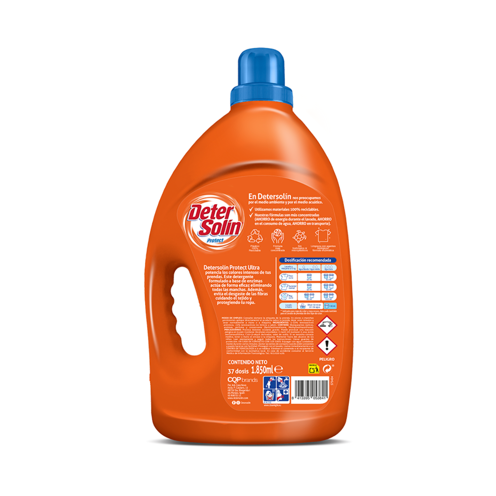 Detergente Líquido Detersolin Protect Ultra 37Lv