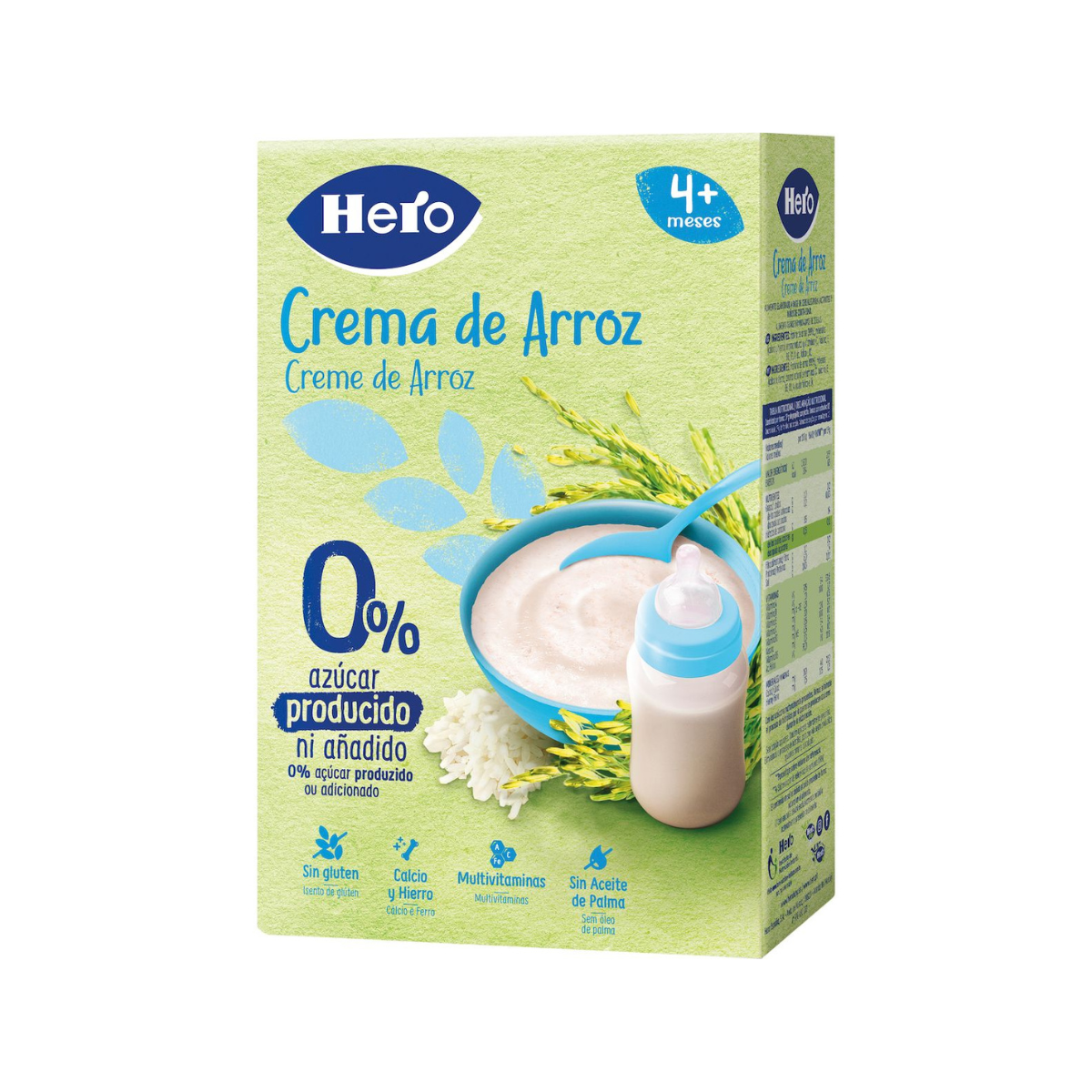 Imagen de Papilla Arroz Sin Gluten Hero Baby 220Gr
