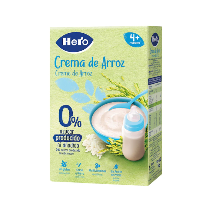 Papilla Arroz Sin Gluten Hero Baby 220Gr