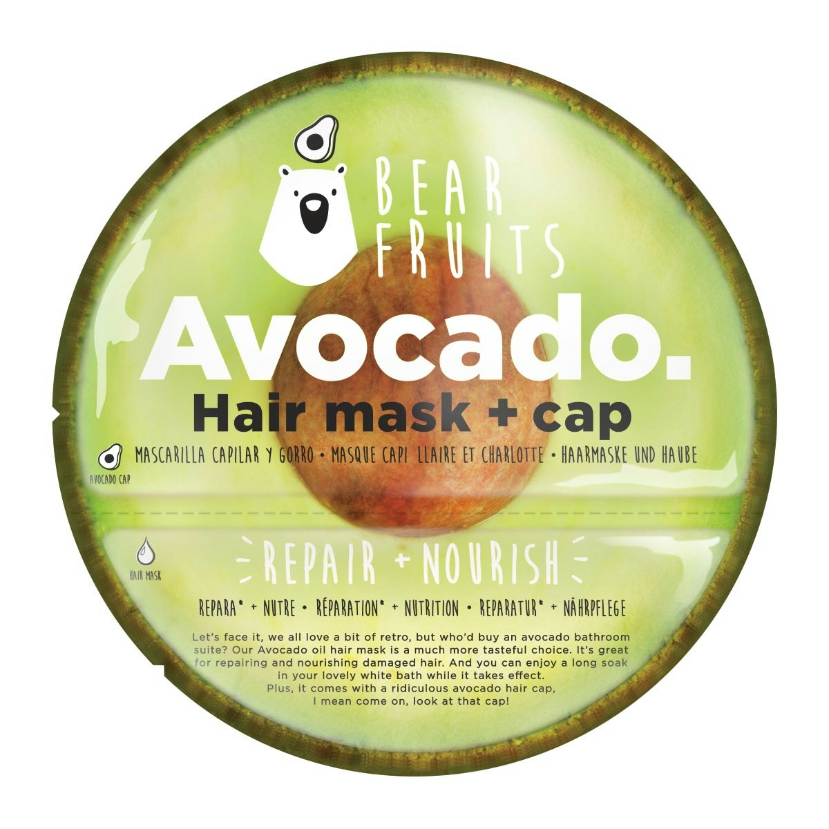 Bear Fruits Korea Hair Mask Aguacate 20Ml