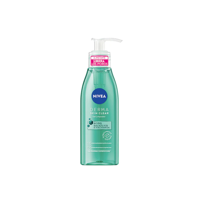 Gel Limpiador Derma Skin Clear Nivea 150Ml