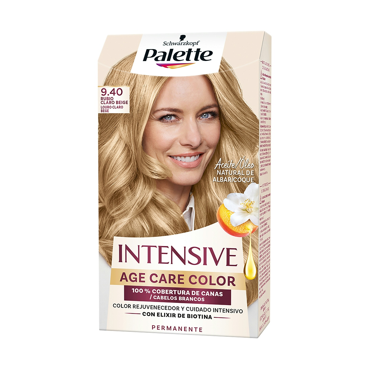 Tinte Intensive Age Color 9.4 Rubio Claro Beige Palette 1 Ud