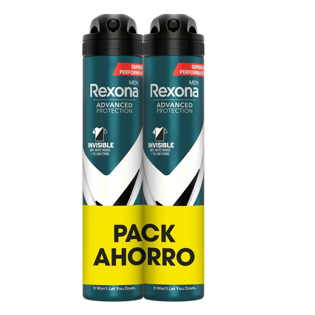 Desodorante Advanced Men Invisible B&W Rexona 2X200Ml Desodorante Advanced Men Invisible B&W Rexona 2X200Ml 0
