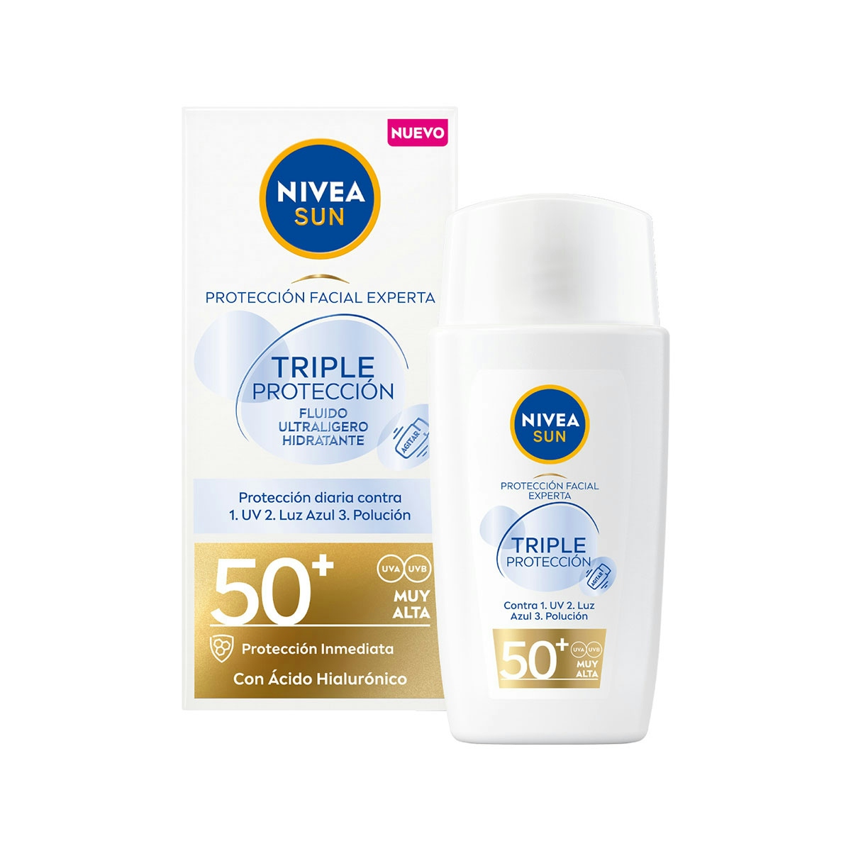 Protección Facial Fp 50+ Uv Triple Protect NIVEA 40Ml