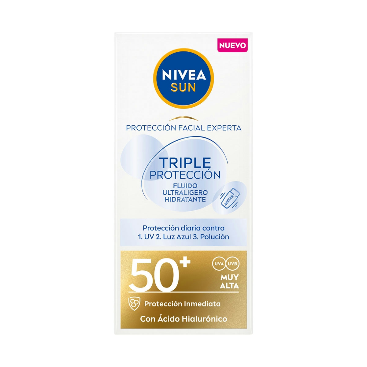 Protección Facial Fp 50+ Uv Triple Protect NIVEA 40Ml