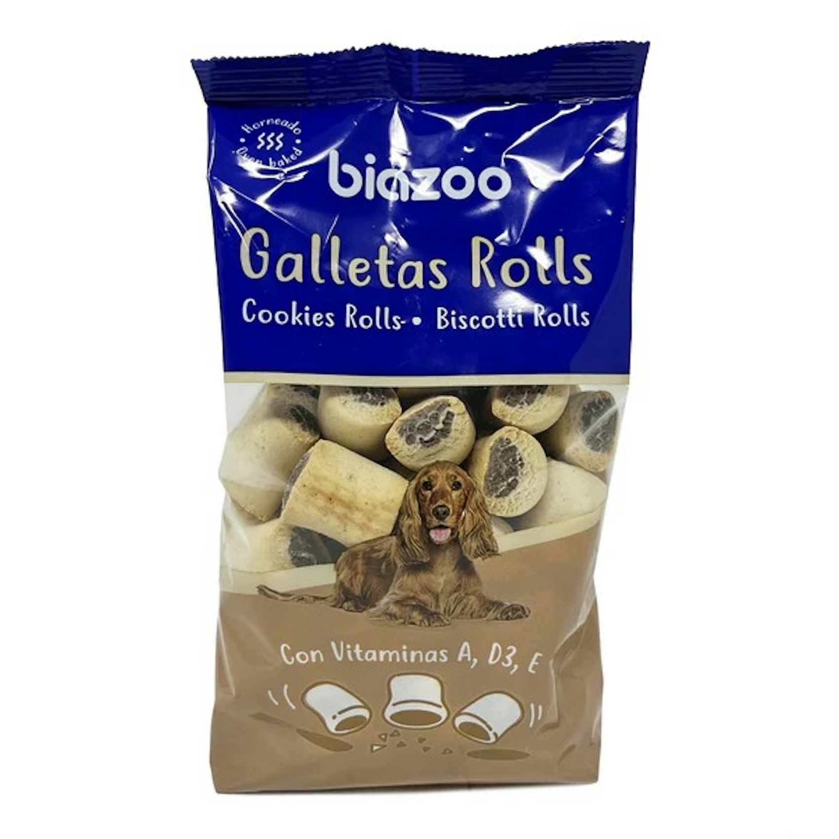 Galletas Rellenas de Carne Para Perro 500 Gr 0