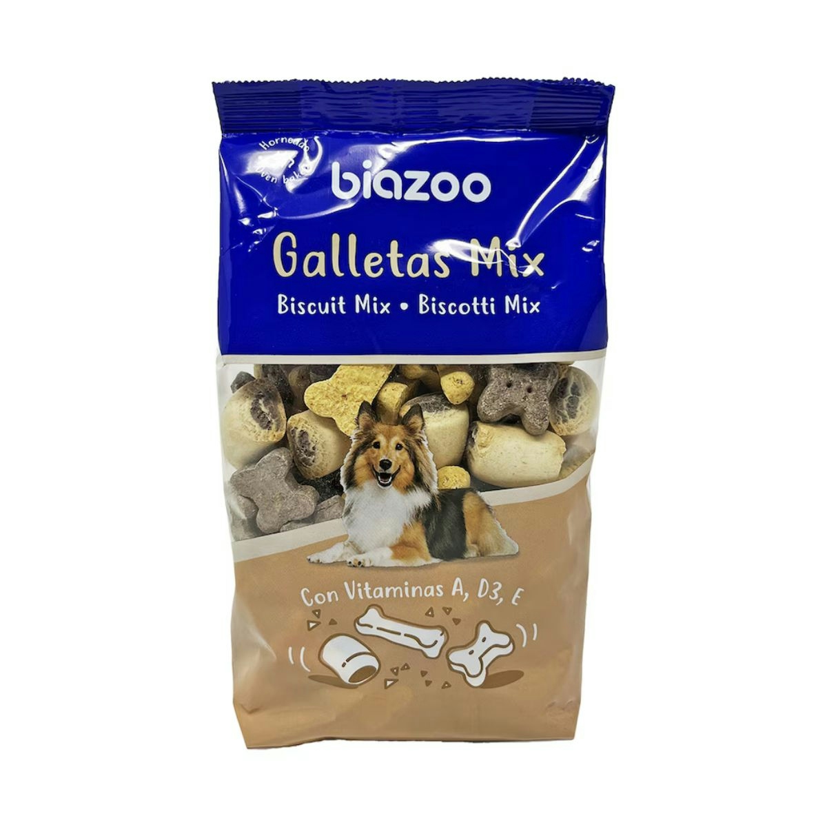 Imagen de Snacks Perros Galletas Mix Biozoo 500 Gr
