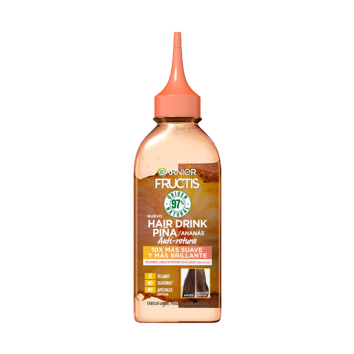 Tratamiento Anti-Rotura Hair Drink Piña Fructis 200Ml Tratamiento Anti-Rotura Hair Drink Piña Fructis 200Ml 0