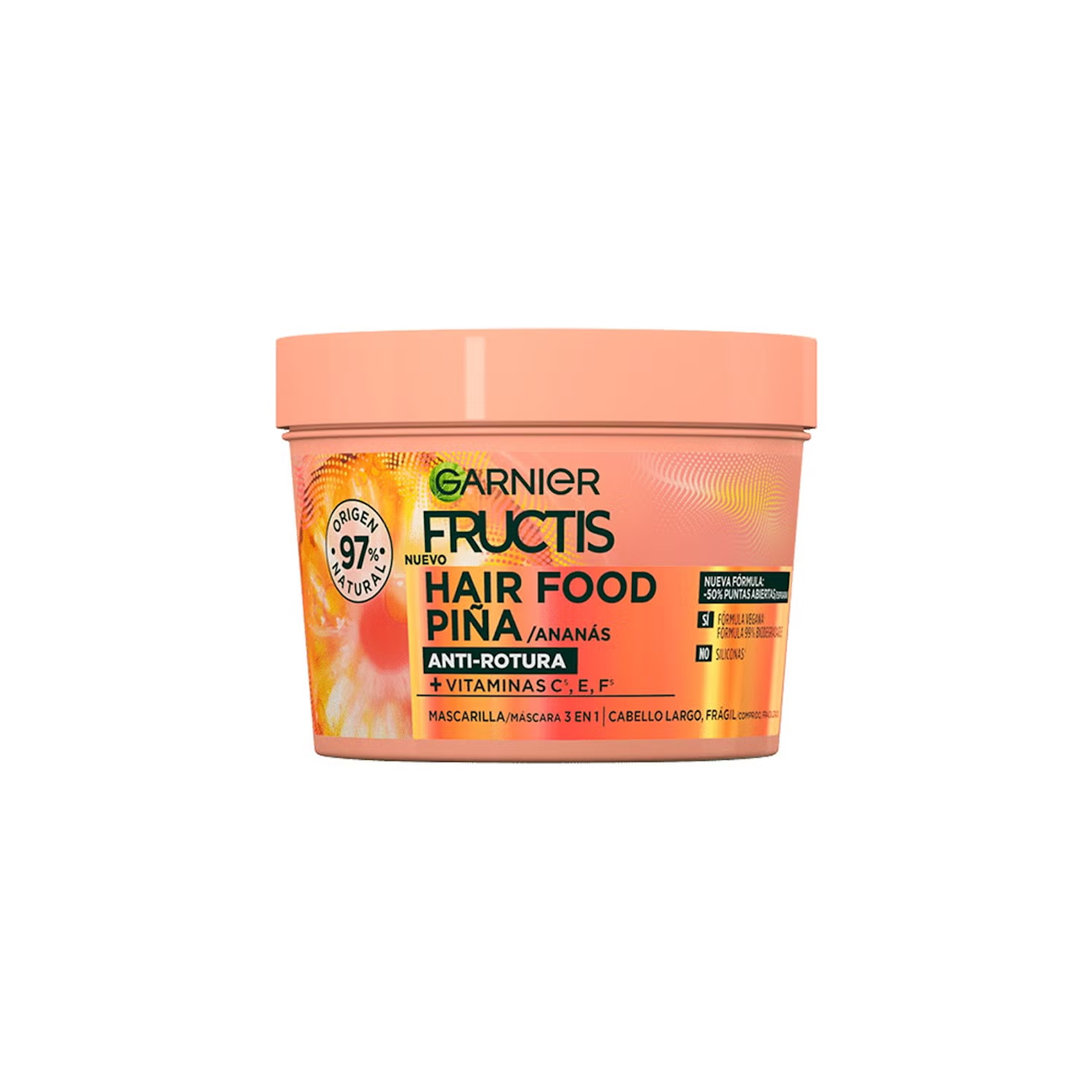 Mascarilla Piña Fructis Hairfood 400 ml 0