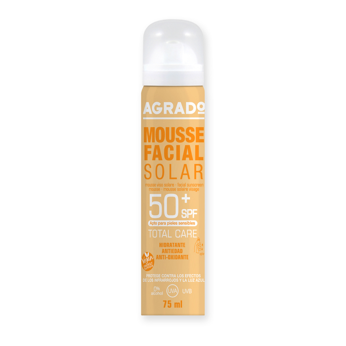 Mousse Facial Solar Spf50 75 ml