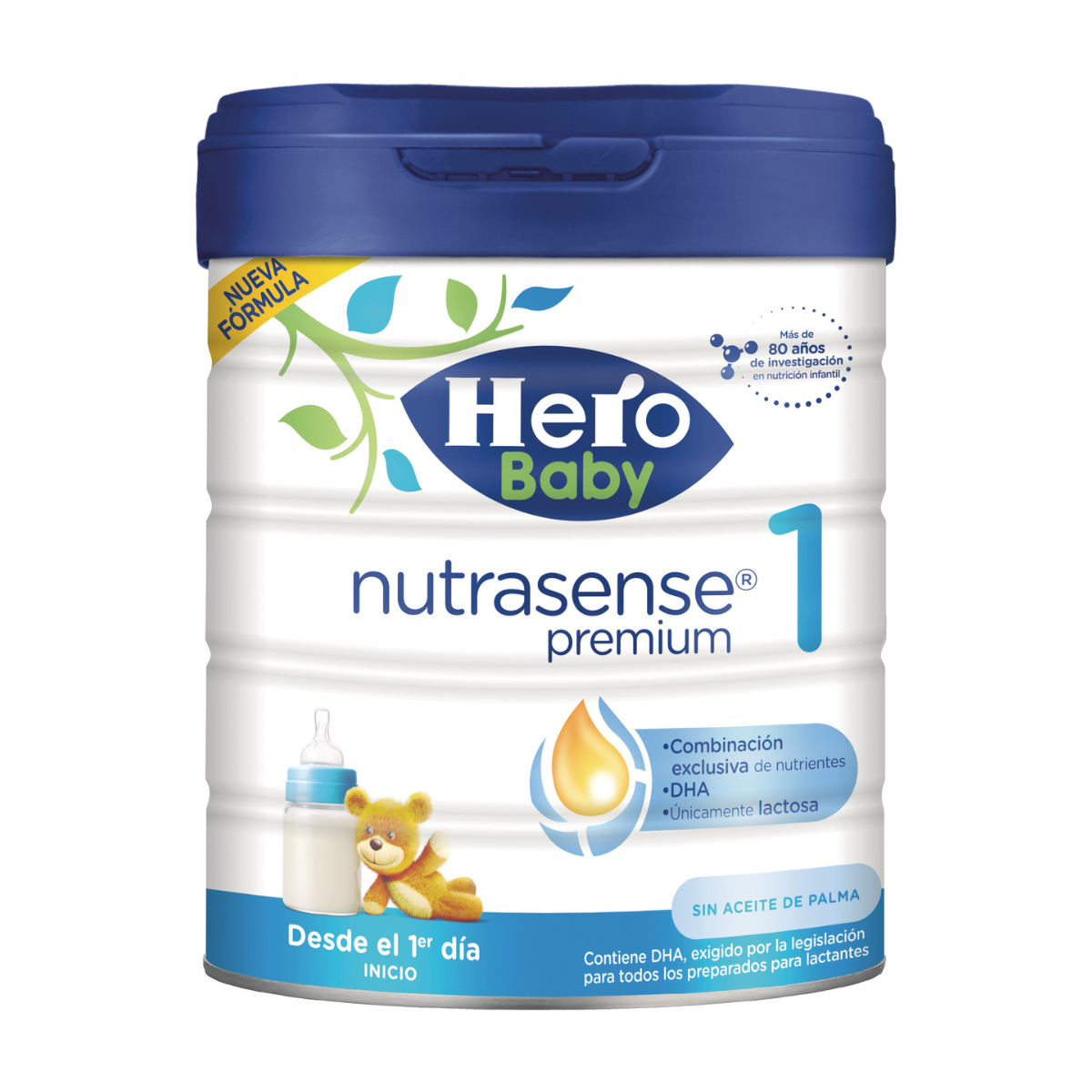 Leche Nutrasense Premium 1 Hero Baby 800 g