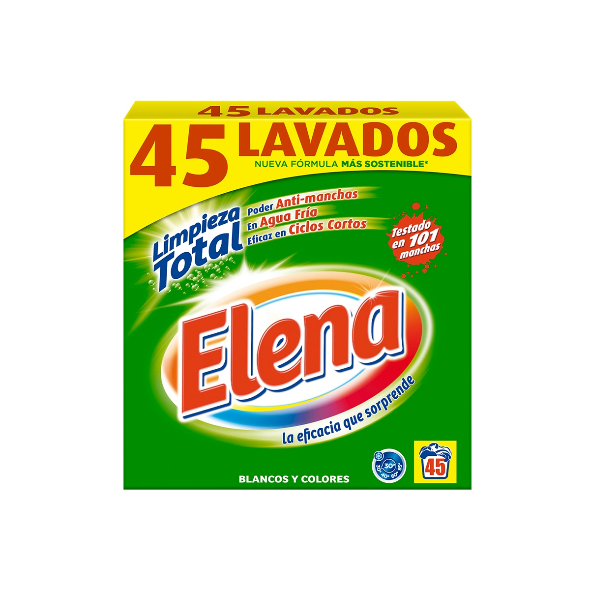 Detergente Polvo Elena 45 Lv