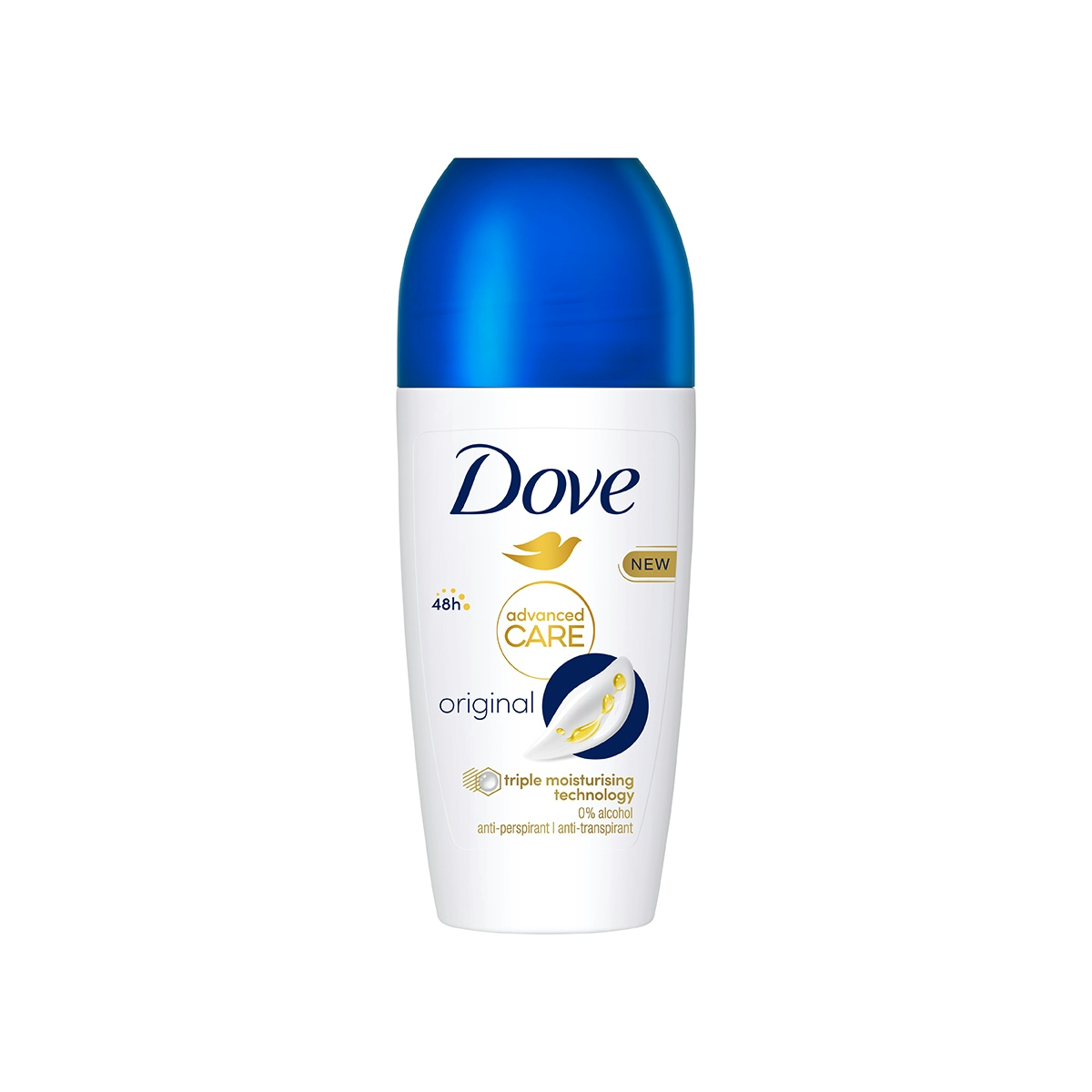 Desodorante Roll-On Original Advanced Care Dove 50 Ml