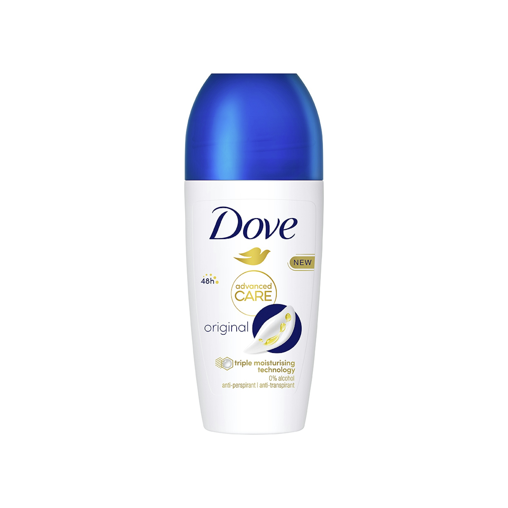 Desodorante Roll-On Original Advanced Care Dove 50 Ml