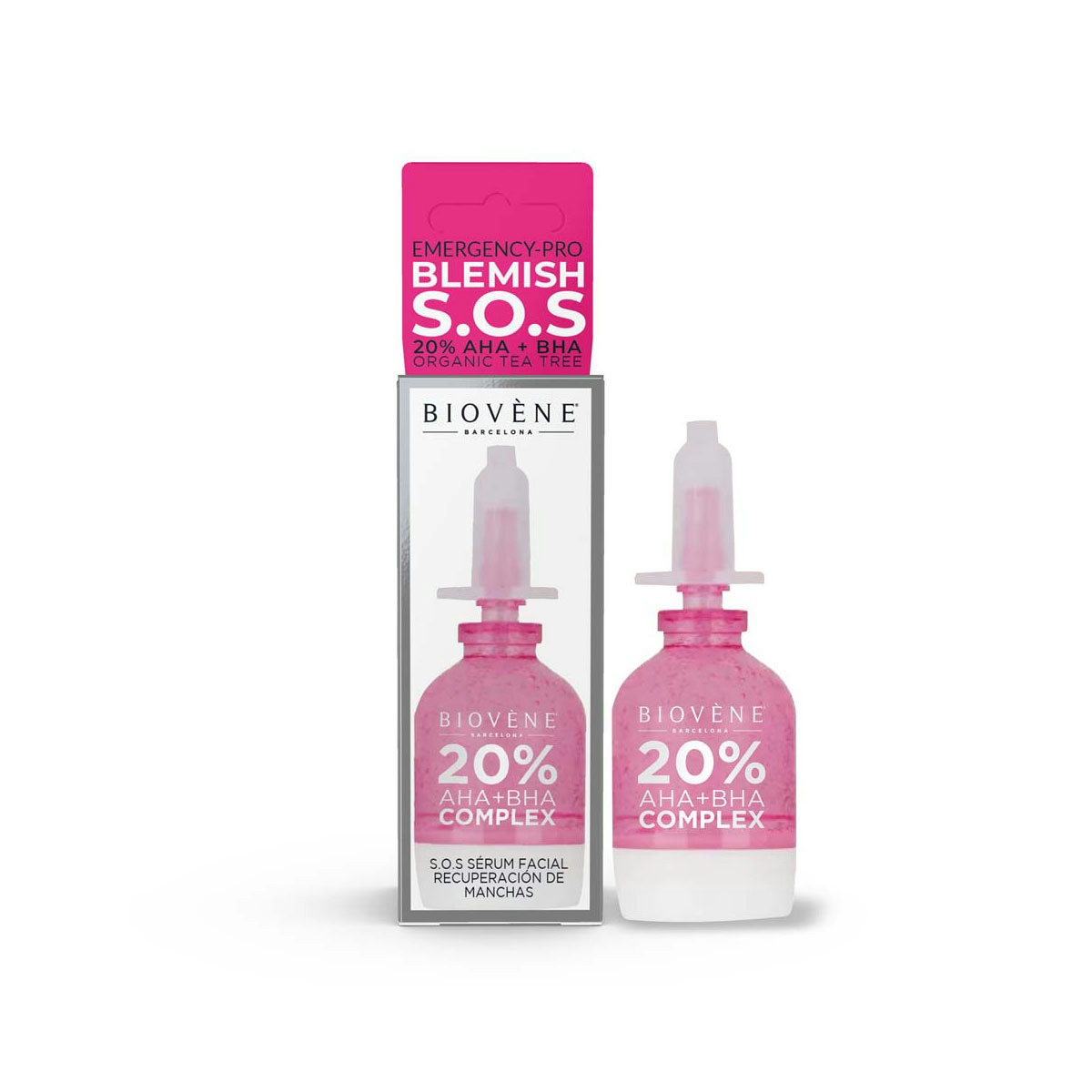 Sérum Blemish Sos 20% Aha Bha Biovène 10Ml Sérum Blemish Sos 20% Aha Bha Biovène 10Ml 0